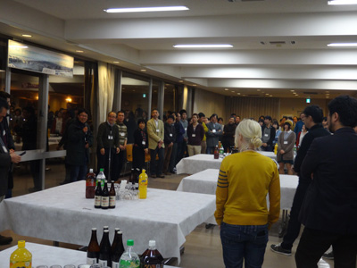 2014ゼニゴケワークショップ＠神戸大学の１コマ