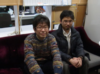 Mr. Kitagawa and Mr. Saiki have moved on to their next posts (farewell party).
