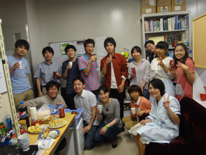 Seminar, then farewell party for Dr. Hikota Miyazawa